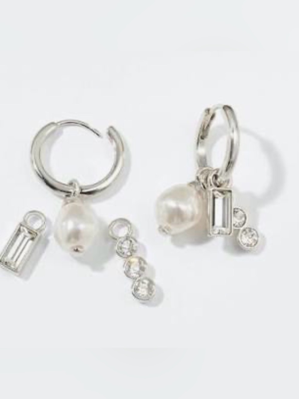 NWT Touchstone Crystal “Make a Change” Earrings; Retired